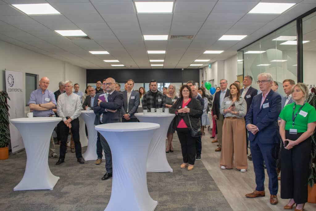 audience attending European launch